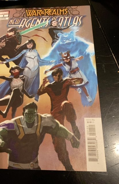 War of the Realms: New Agents of Atlas #1 Jun Park Variant (2019) NM copy