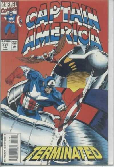 Captain America (1968 series) #417, Fine (Stock photo)