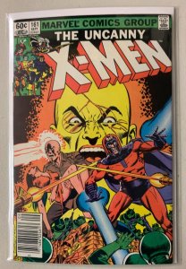 Uncanny X-Men #161 Newsstand Marvel 1st Ser.  (8.0 VF) origin of Magneto (1982)