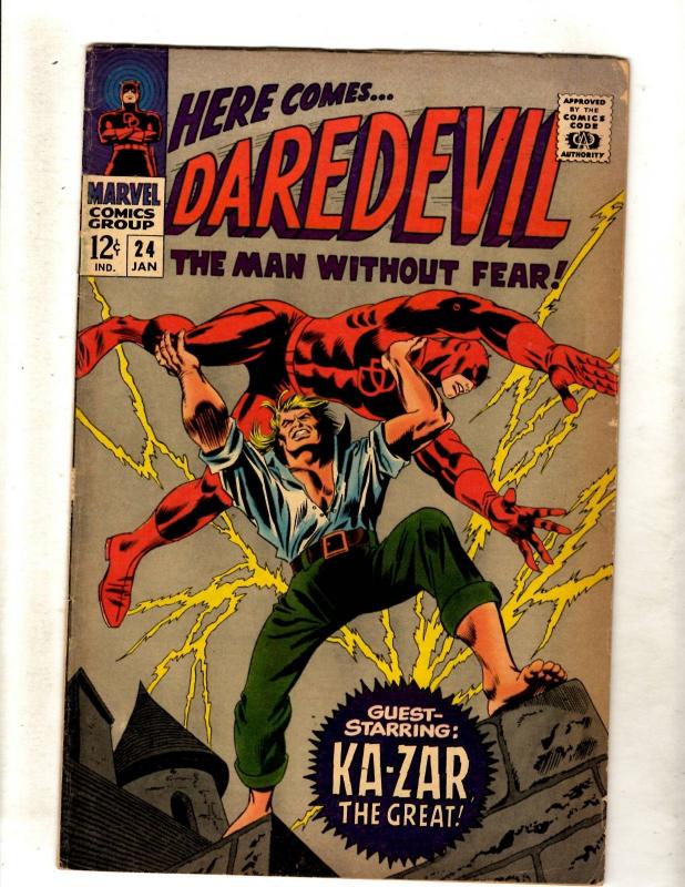 Daredevil # 24 FN Marvel Comic Book Spider-Man Defenders Avengers Hulk Thor FM4