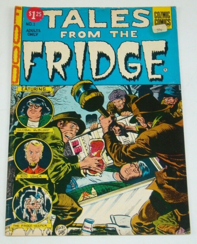 Tales From the Fridge #1 VG (1st) extremely rare cozmic comics edition 