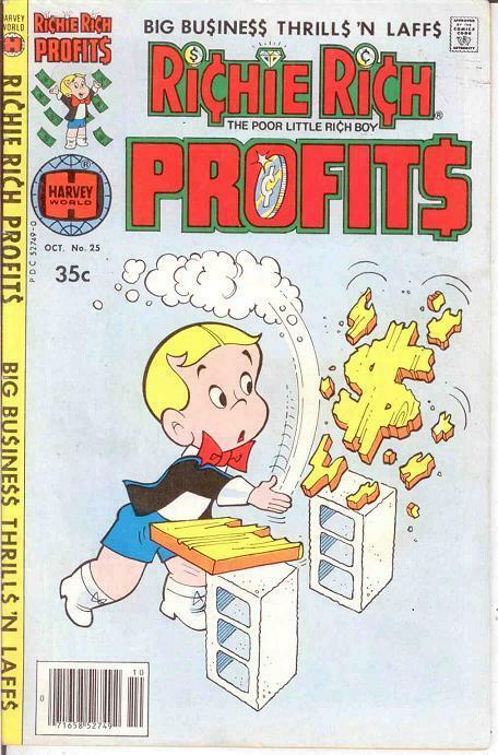 RICHIE RICH PROFITS (1974-1982) 25 VF-NM Oct. 1978 COMICS BOOK