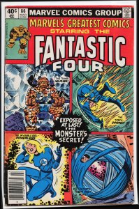 Marvel's Greatest Comics #86 (1980) Fantastic Four