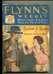 FLYNN'S WEEKLY DETECTIVE FICTION-MAY 21 1927-PULP-CRIME-MYSTERY-WARE-good