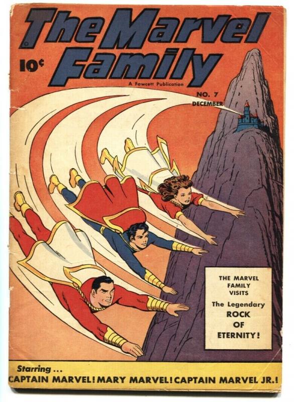 MARVEL FAMILY #7 1946-CAPTAIN MARVEL-MARY MARVEL-FAWCETT-VG 