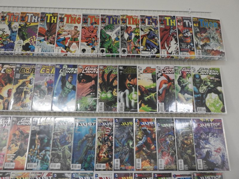 Huge Lot 140+ Comics W/ Thor, Amazing Spider-Man, Green Lantern, +More! Avg VF!