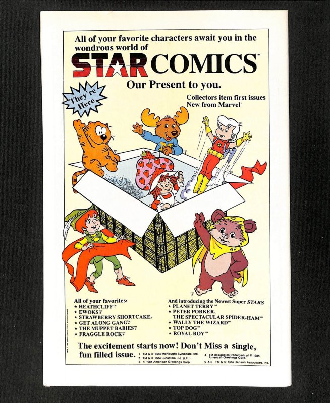 Uncanny X-Men #193 1st Warpath in Costume!