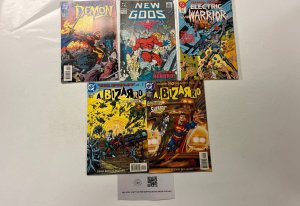5 DC Comics A Bizarro #2 4 Electric Warrior #5 Demon #41 New Gods #19 20 JW15