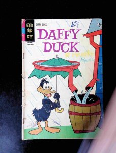 Daffy Duck #32  GOLD KEY Comics 1963 GD-