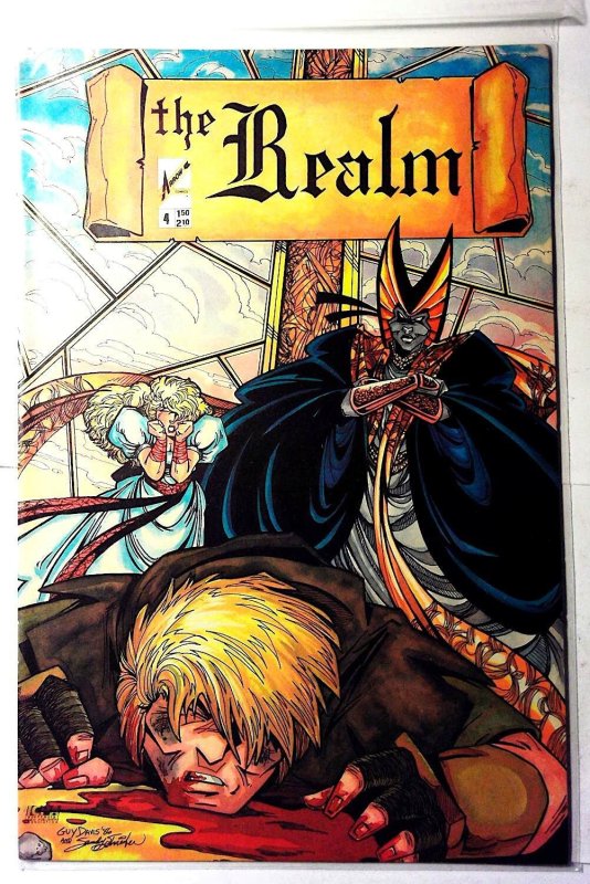 Realm #4 (1986) Arrow Comics 1st Print Comic Book