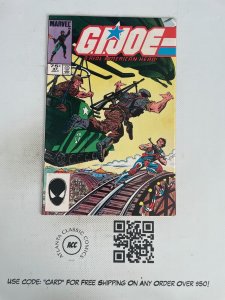 G.I. Joe # 37 NM- Marvel Comic Book Baroness Duke Snake Eyes Cobra 9 J219