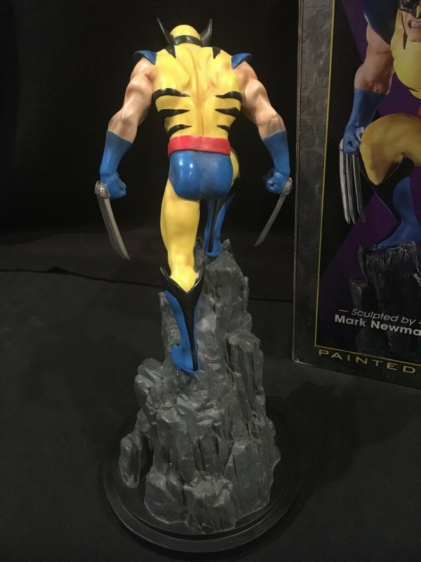 WOLVERINE Bowen Designs Full Size Painted Statue, Yellow Version,2001, #421/3500
