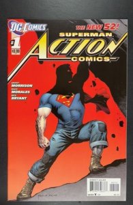 Action Comics #1 Second Print Cover (2011)