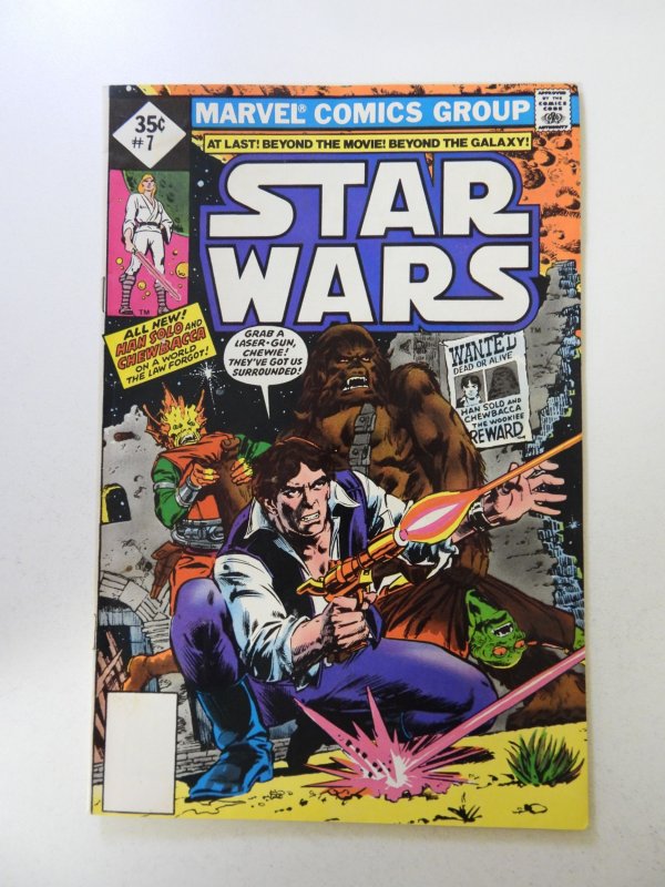 Star Wars #7 Diamond Price Box Cover (1978) FN condition