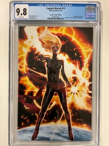 Captain Marvel #12 Anacleto Virgin Cover (2020) CGC 9.8