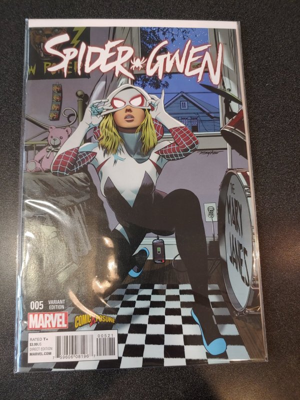 SPIDER GWEN #5 MIKE MAYHEW VARIANT COMICXPOSURE EXCLUSIVE LOW PRINT NM