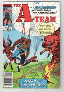 THE A-TEAM 1-3  1984 (Marvel);3 issue limited series!