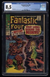 Fantastic Four #66 CGC VF+ 8.5 White Pages 1st Appearance of HIM / Warlock!
