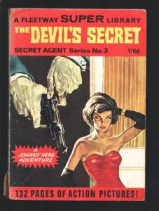 Secret Agent Super Library #3 1967-Johnny Nero adventure-Crime & violence-VG