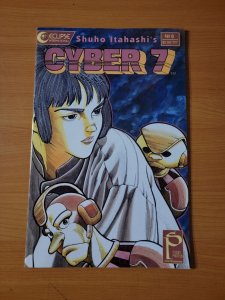 Cyber 7 #6 ~ NEAR MINT NM ~ 1989 Eclipse Comics