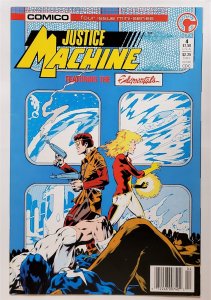 Justice Machine Featuring the Elementals #4 (July 1986, Comico) 7.0 FN/VF