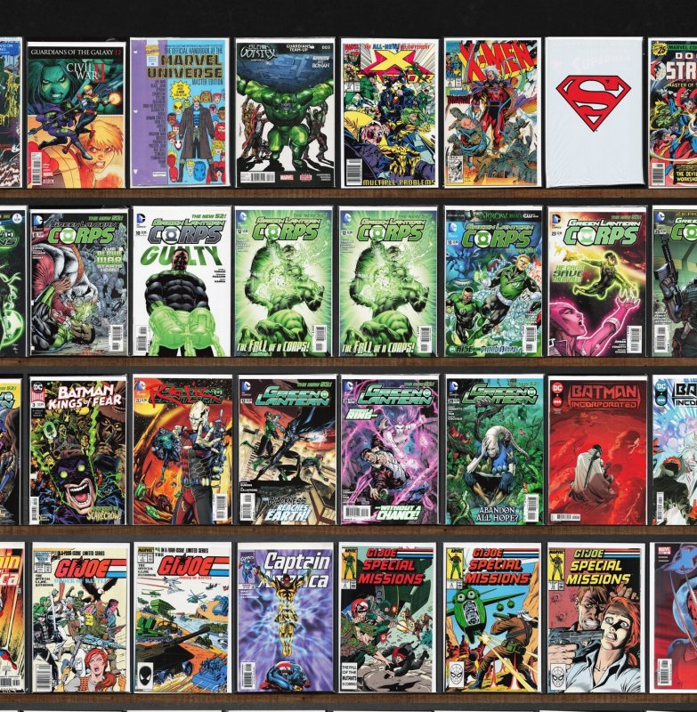 Huge Lot 150+ Comics with X-Factor, Green Lantern, Green Lantern Corps & More!