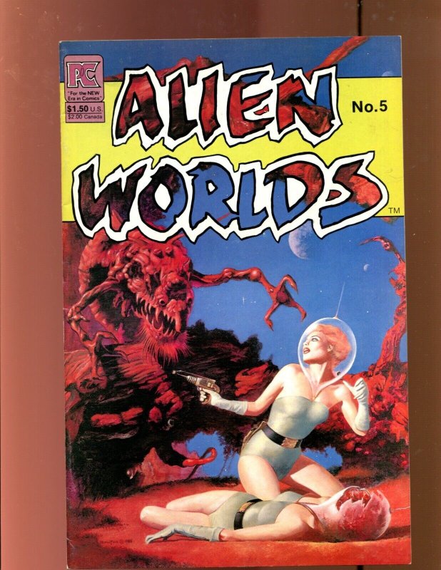 Alien Worlds #1-8 - EIGHT PIECE LOT! (INDIVIDUAL GRADES SEE DETAILS) 1982/83