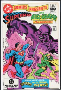DC Comics Presents #55 (1983) Air Wave