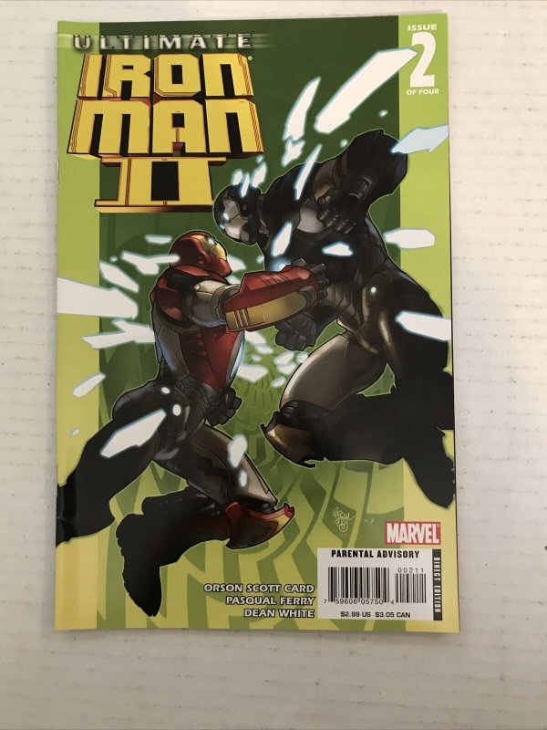 Ultimate Iron Man #1-5, Ultimate Iron Man 2 #1-3 Lot Of 8