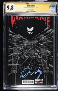 WOLVERINE #8 MARVEL DANIEL WARREN JOHNSON 1st PRINT VARIANT CGC SS 9.8 SIGNED