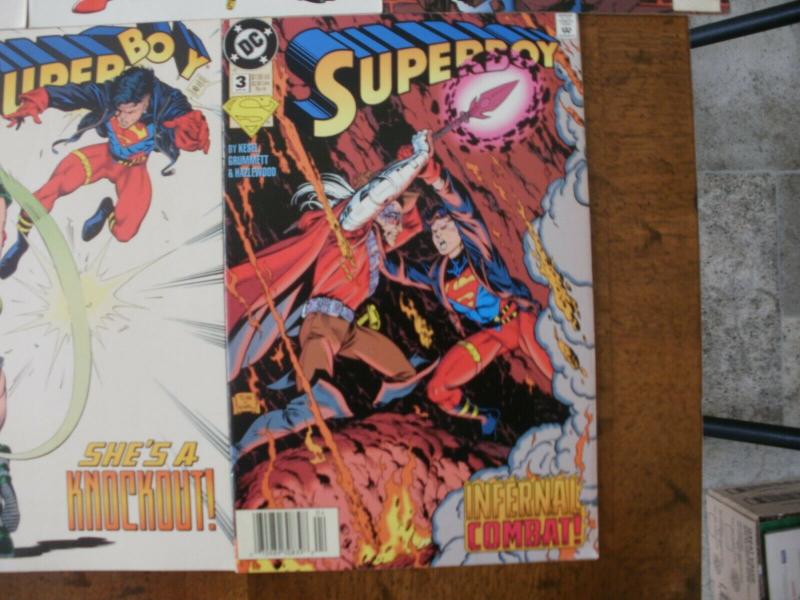 7 DC Comic: ADVENTURES OF SUPERMAN #500 502 SUPERMAN #79 87 91 SUPERBOY #2 3