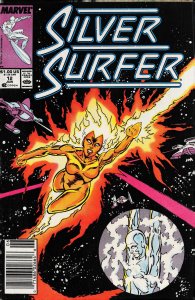 Silver Surfer #12 Newsstand Edition (1988) Silver Surfer