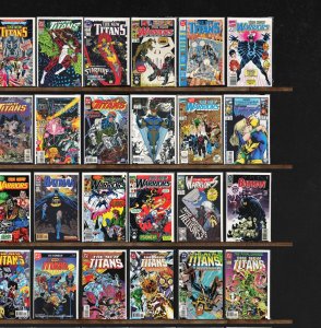 Huge Lot 150+ Comics with The New Warriors, The New Titans & More!