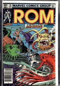 Rom #34 (1982) Rom