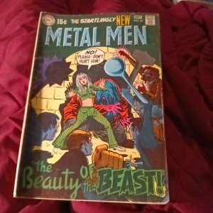 1969 Vintage Metal Men Comic Book #39 DC Comics Silver age superhero