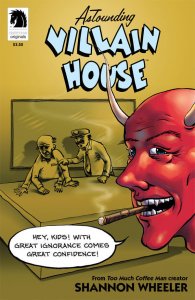 ASTOUNDING VILLAIN HOUSE ONE-SHOT VF/NM DARK HORSE SHANNON WHEELER