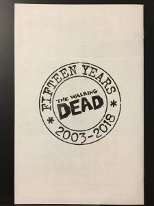 Walking Dead #7 - 15th Anniversary Black & White Virgin Variant 9.2 (2018)