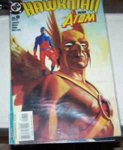 Hawkman #8 (Dec 2002, DC) and the atom pay palmer