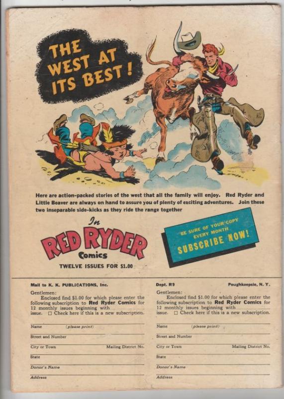 Red Ryder Comics #86 (Sep-50) VG/FN Mid-Grade Red Ryder