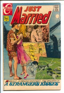 Just Married #70 1970- Charlton-plane crash story-VG
