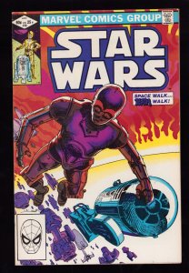 Marvel Comics Star Wars #58 - Cover art by Walt Sim. Direct Edition (9/9.2) 1982