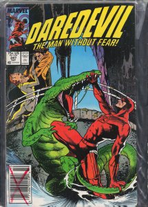 Daredevil #247 Newsstand Edition (1987) Daredevil