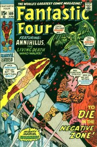 Fantastic Four (Vol. 1) #109 FN ; Marvel | Annihilus Stan Lee