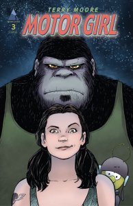 Motor Girl (2016) #3 VF/NM Terry Moore Abstract Studio