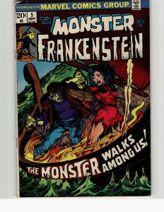 The Frankenstein Monster #5 (1973) Frankenstein Monster