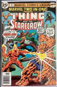 Marvel Two-in-One #18 (1976, Marvel) Featuring the Scarecrow.  VF