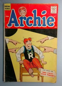 Archie #107, VG- February, 1960