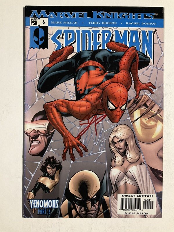 MARVEL KNIGHTS SPIDER-MAN 6 SIGNED BY TERRY DODSON NM NEAR MINT MARVEL