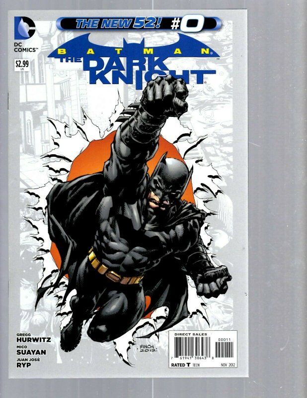 9 DC Comics Batman The Dark Knight #9 10 11 12 0 16 17 18 plus #1 J448