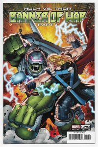 Hulk Vs Thor Banner Of War Alpha #1 Ron Lim Variant (Marvel, 2022) NM 